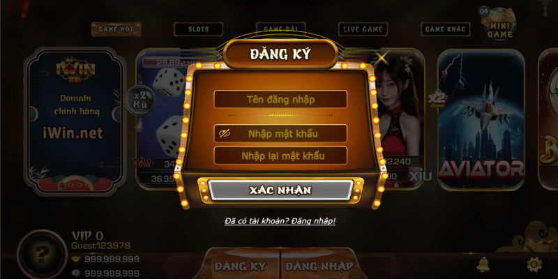 Các bước tham gia iwin